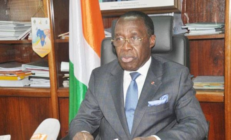 Dr Eugène Aka Aouélé, ministre de la Santé et de l’Hygiène publique. (DR)