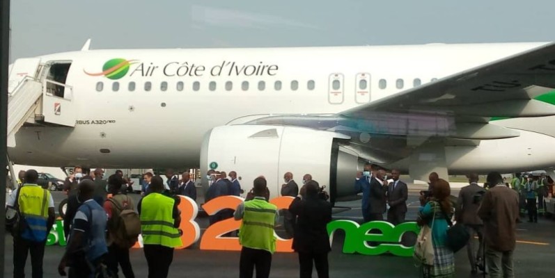 La compagnie aérienne nationale, Air Côte d’Ivoire. (DR)