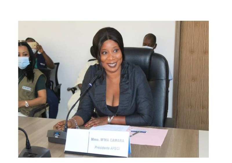 M’ma Camara réélue pour un nouveau mandat de 5 ans à la tête de l'Apeci