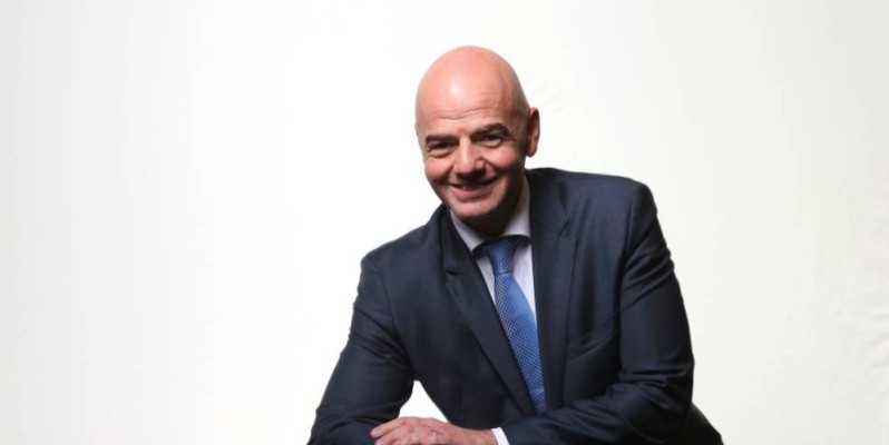 Gianni Infantino, président de la Fifa. (DR)