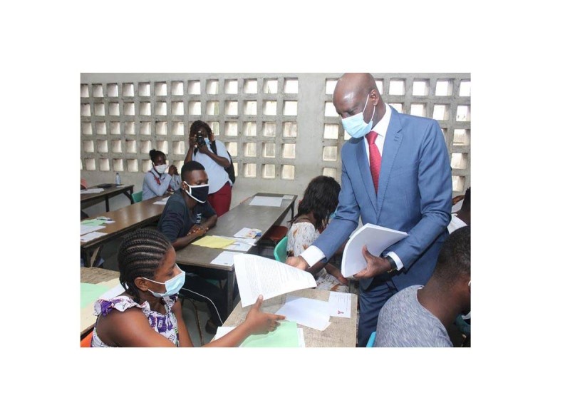 Le ministre Adama Diawara