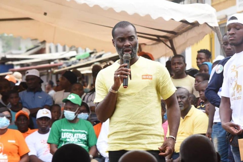 Le candidat du Rhdp, Issouf Doumbia