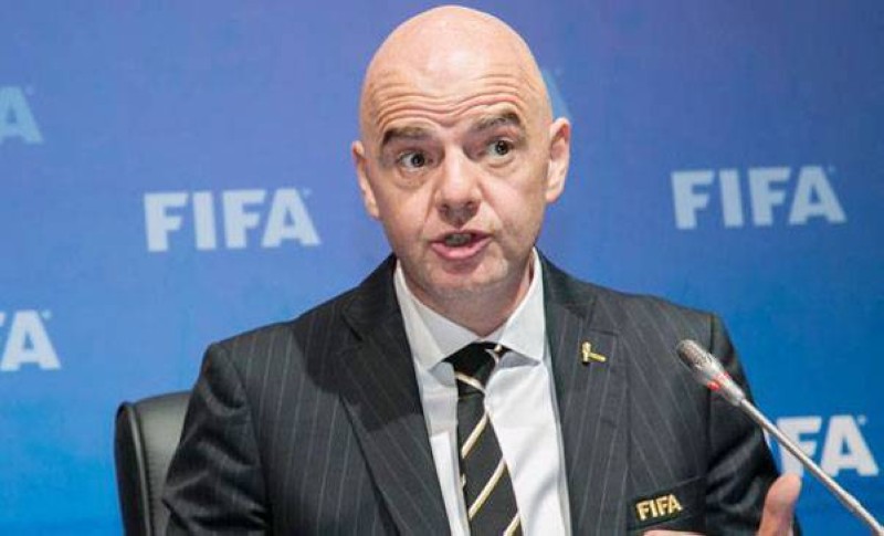 Gianni Infantino, président de la FIFA. (DR)