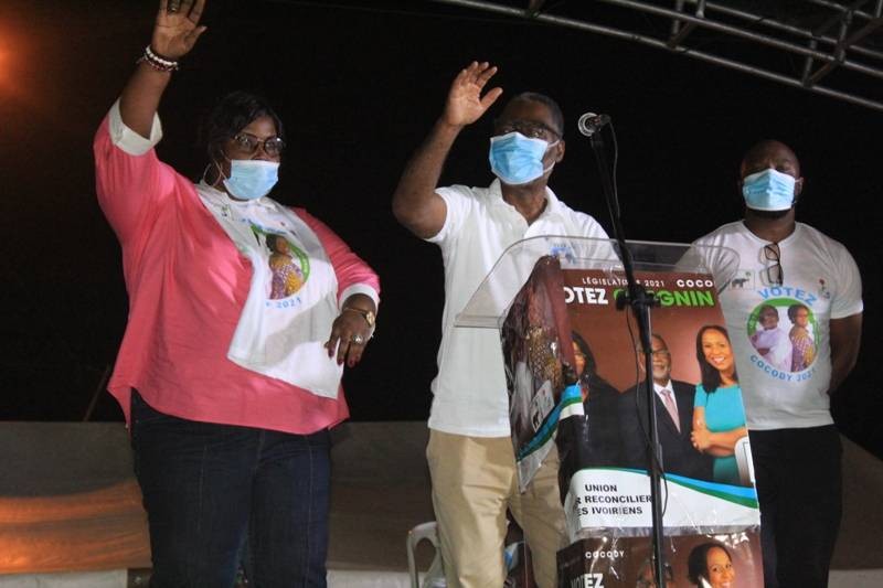 Kety Lansiné Soumahoro et sa suppléante