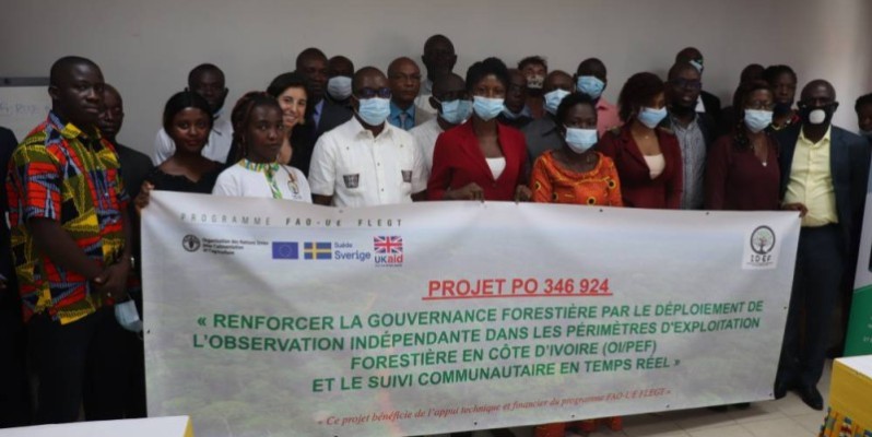 Les participants à l'atelier se sont réjouis des travaux. (Ange Kumassi)