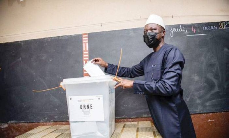 Amadou Koné, candidat Rhdp à Bouaké a voté aux environs de 11h 30 min. (DR)