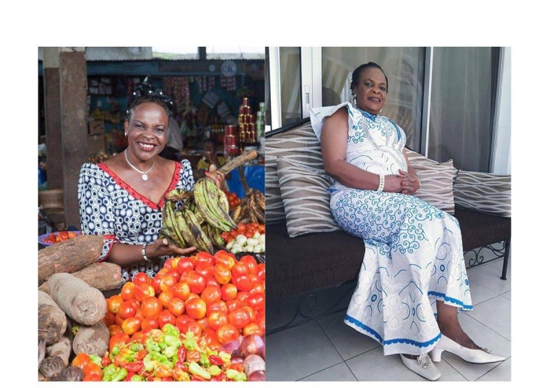 Irié Lou Colette, présidente de la Fédération nationale des coopératives de vivriers en Côte d'Ivoire