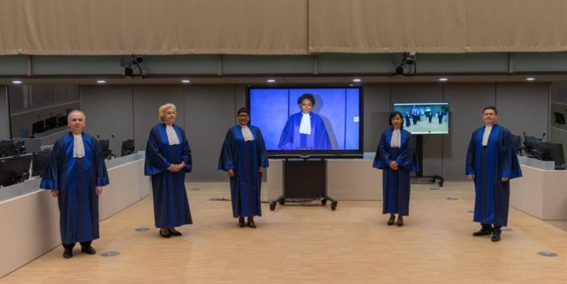 D'autres juges ont prêté serment en distanciel, en raison de la Covid-19. (Dr)