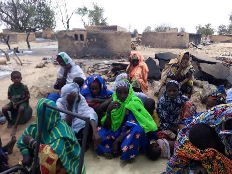 Des déplacés internes au Mali. (DR)