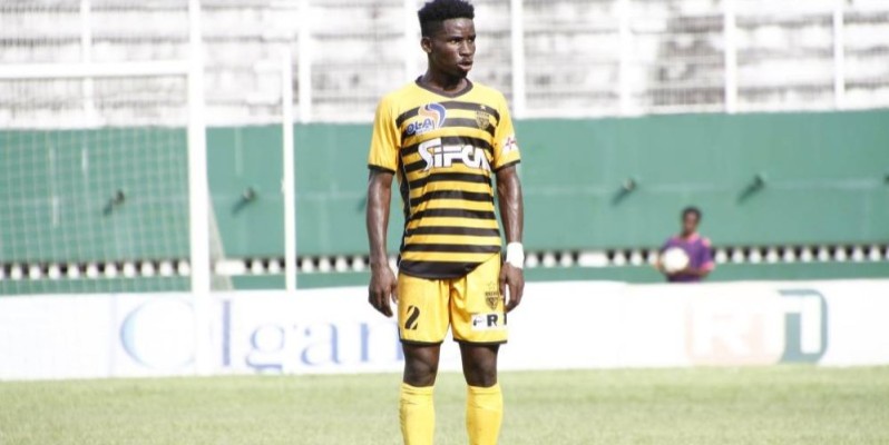 Le joueur de l'Asec Mimosas, Gaoussou Samaké, rejoint un club américain. (Photo : Asec)