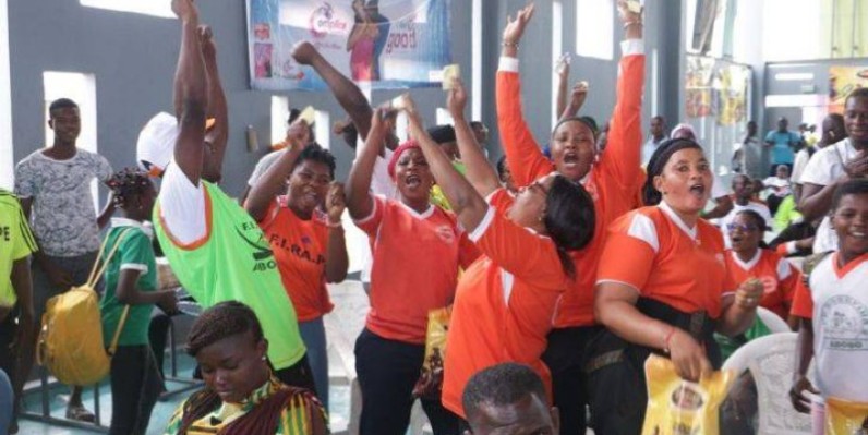 Les randonneuses ivoiriennes vont faire la fête à Yamoussoukro. (DR)