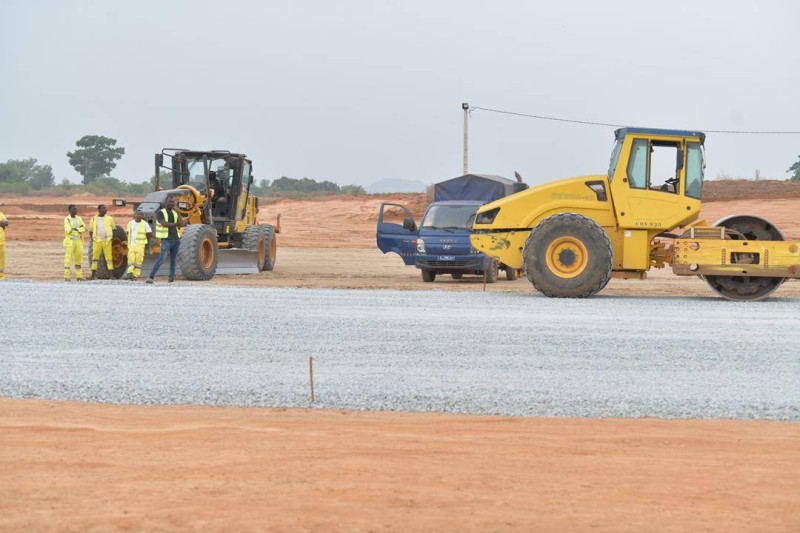 Les travaux vont bon train (DR)