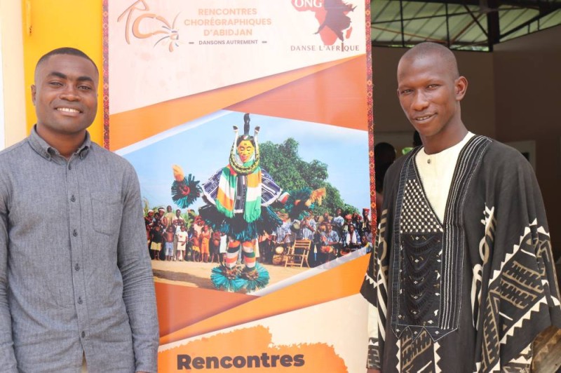 Léandre Nally et l'artiste Sétigui Diabaté (DR) 