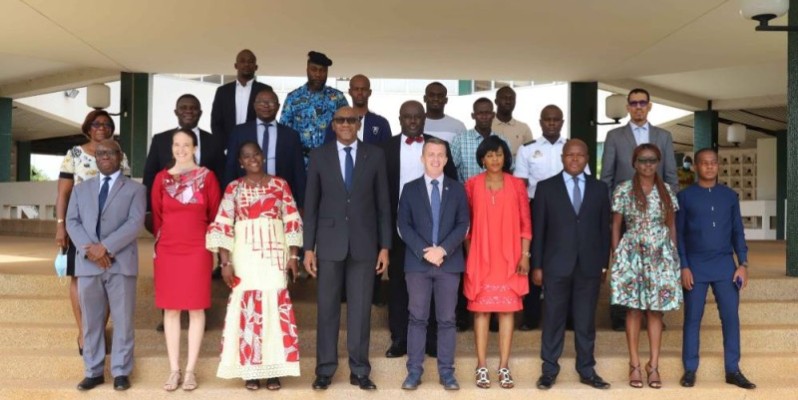 Les participants au stage sont issus de 12 Etats du Golfe de Guinée. (DR)