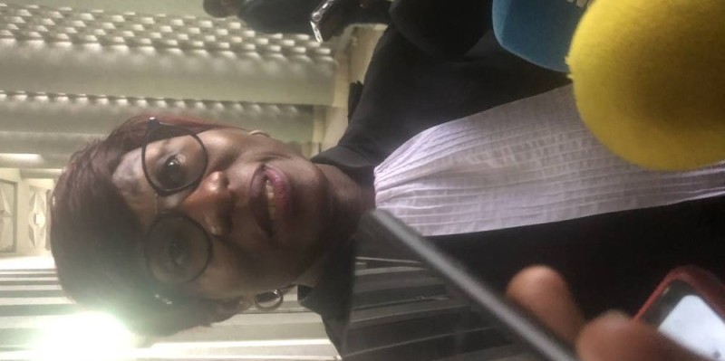 Roseline Aka Sérikpa, l’avocate de Amadé Ouérémi à ce procès. (DR)