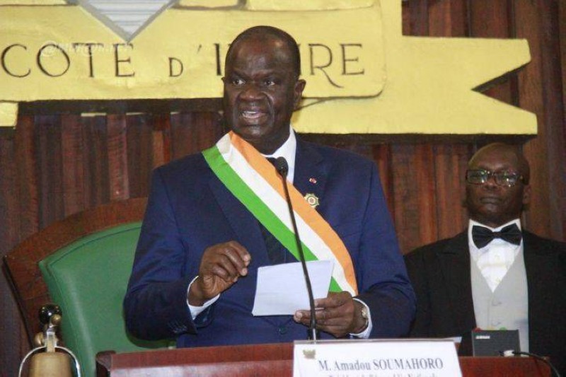 Le président de l'Assemblée nationale Amadou Soumahoro2