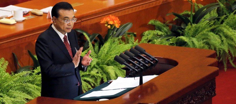 Le Premier ministre de la Répubklique populaire de Chine, Li Keqiang