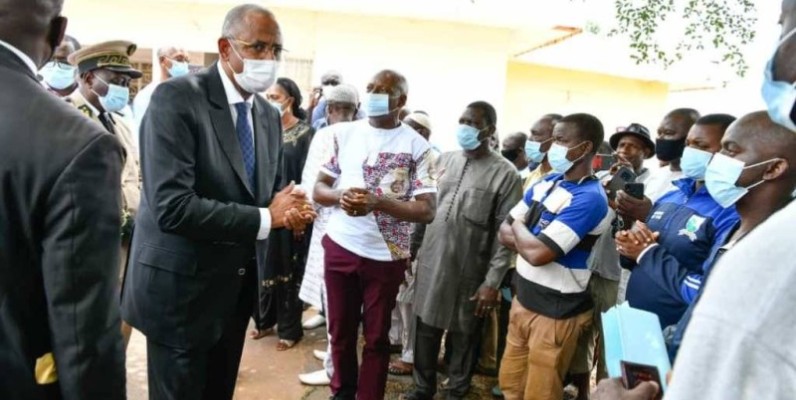 Le Premier ministre Patrick Achi exprime la compassion du Chef de l'Etat aux familles des victimes. (DR)