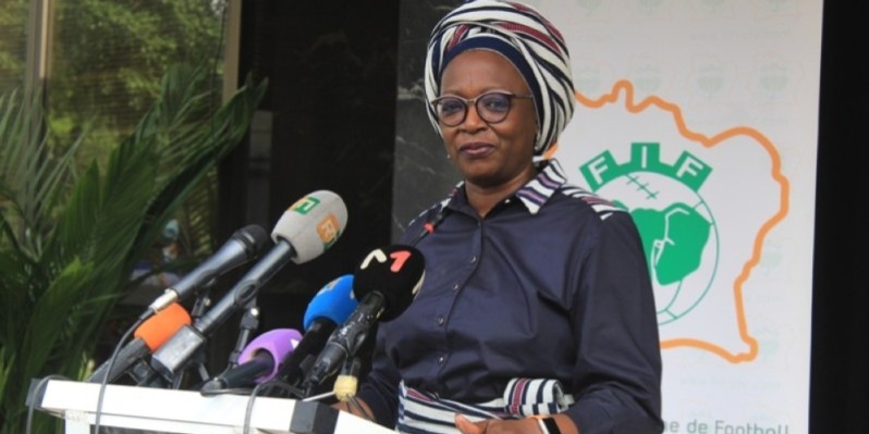 Mariam Dao Gabala, présidente  du Cn-Fif. (Dr)
