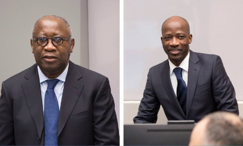 Laurent Gbagbo et Charles Blé Goudé