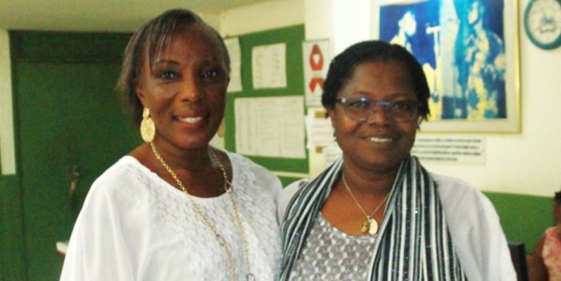 Brigitte Guirathé (à gauche) et Germaine Boni seront honorées. (Photo : DR)