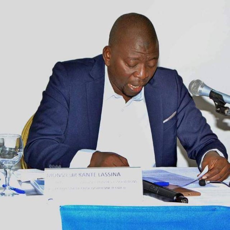 Kanté lassina, président du Conseil d'Administration de la COVICI