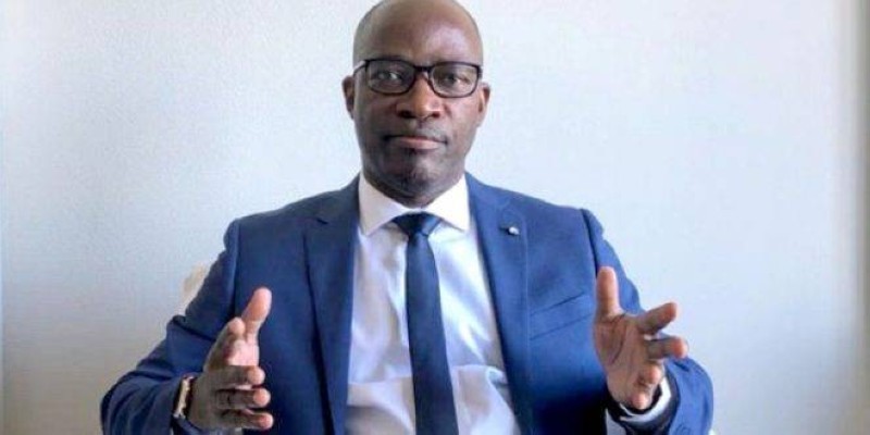 Charles Blé Goudé traduit sa gratitude au Président de la République, Alassane Ouattara. (Dr)