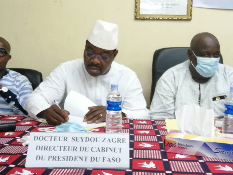 Dr Seydou Zagré, directer de cabinet du Président du Faso