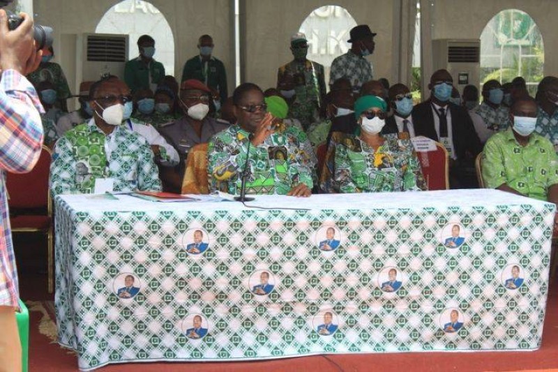 Le président Bedié (DR)