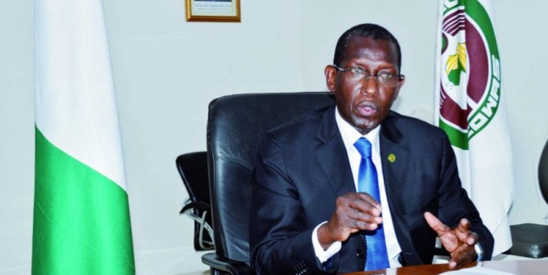 Le Représentant résident de la Cedeao, l'ambassadeur Babacar Carlos Mbaye. (Photo : Julien Monsan)