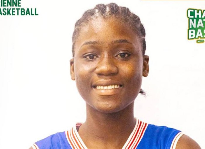 Ange-Laetitia Akéssé Sahié du National centre de basket-ball d’Abidjan. (DR)