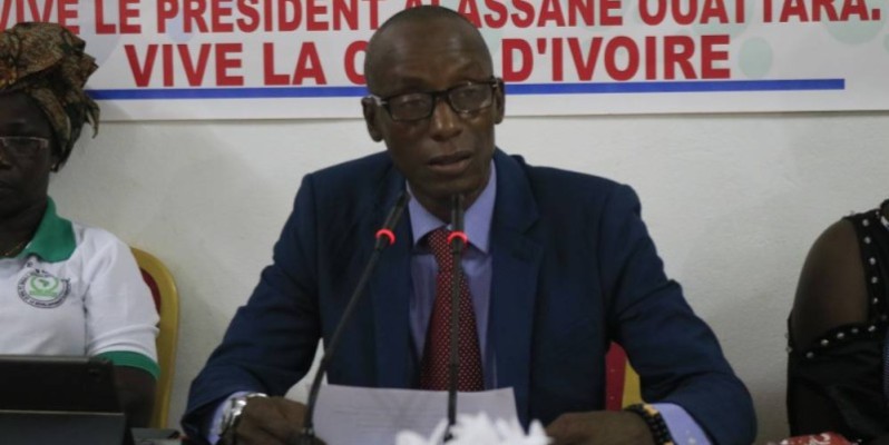 Max Bertrand Gnotoa, président de l'Ong Asopade. (Bavane)