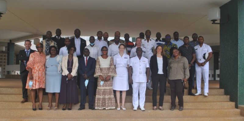 Les participants au séminaire sont issus de 13 Etats du golfe de Guinée. (DR)
