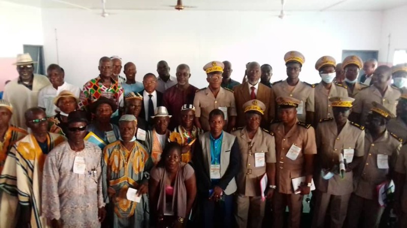 Une vue des participants au séminaire Ph Dr