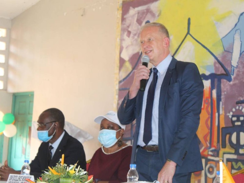 SEM. Ingo Herbert, Ambassadeur d'Allemagne en Côte d'Ivoire.