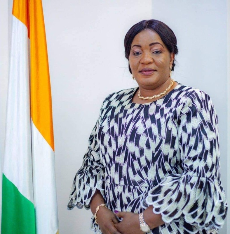 Harlette Badou N’GUESSAN MINISTRE DE LA CULTURE (DR)