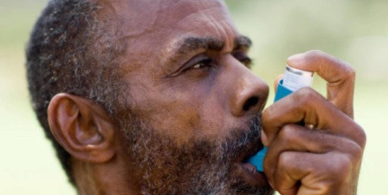 Un adulte asthmatique. (DR)