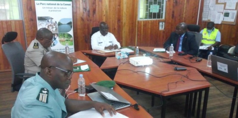 Le recrutement d'agents a été évoqué au cours de cette rencontre. (Dr)