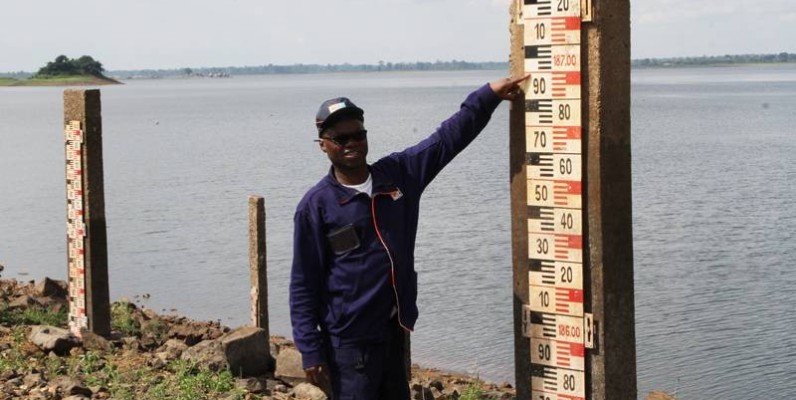L’adjoint au directeur d’usine du barrage, Comoé Yao Gilbert. (Photo : Joséphine Kouadio)