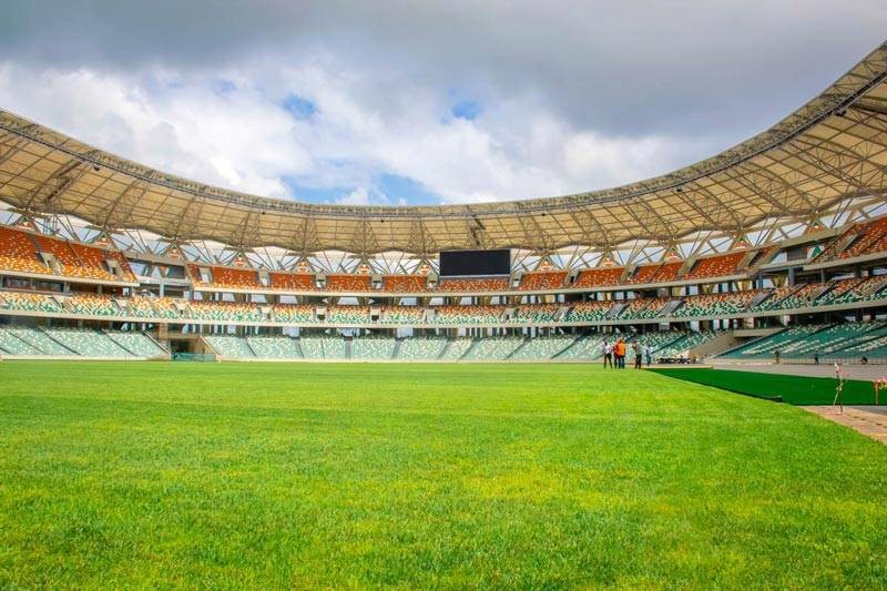 Le stade Alassane Ouattara d'Ebimpé2