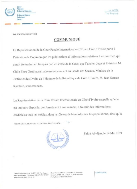 Communique-Cpi