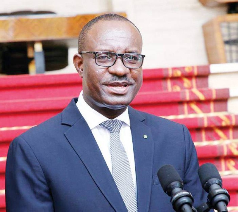 George Agyekum Nana Donkor, président de la Banque d'investissement et de développement de la Cedeao (Bidc) (Photo : Poro Dagnogo)