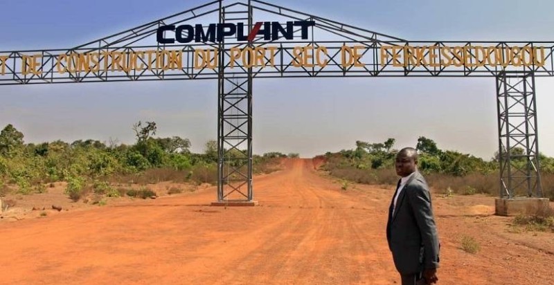 Le port sec de Ferkessédougou sortira bientôt de terre. (Photo : AIP)