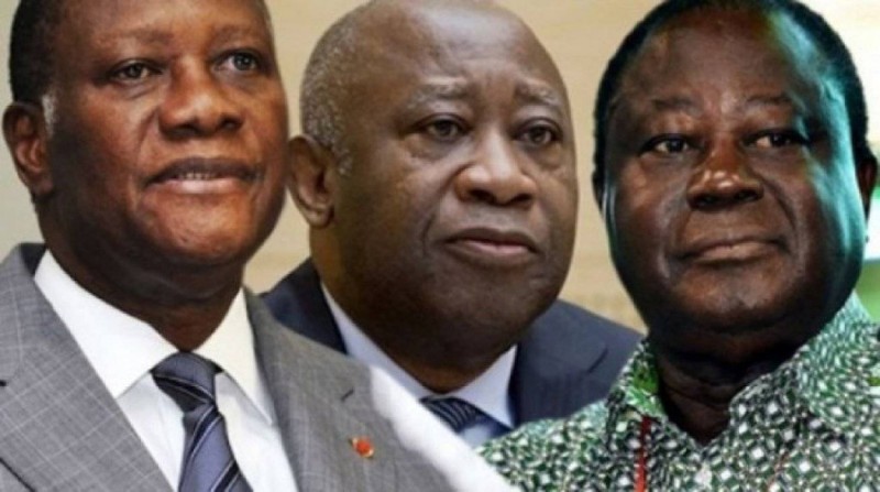 Ouattara, Bédié, Gbagbo