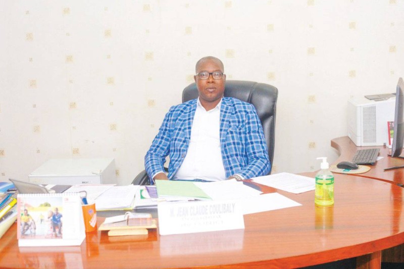 Le président de l'Unjci, Jean Claude Coulibaly