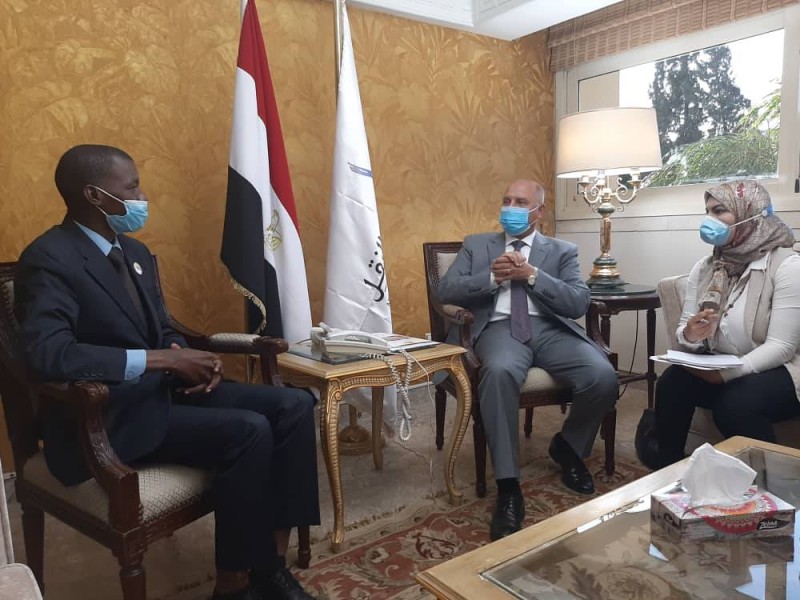 Kamel Elwazeer ministre des transports de l'Egypte et ARB TBN