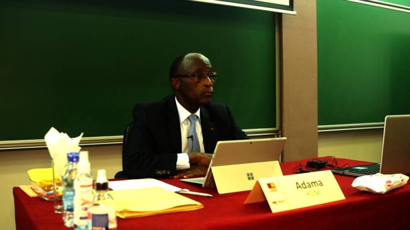Le ministre Amdam Koné