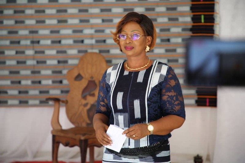 Mme Yao Affoué Nicaise épouse N'guessan Bi, initiatrice de la plateforme des femmes baoulé. PH DR