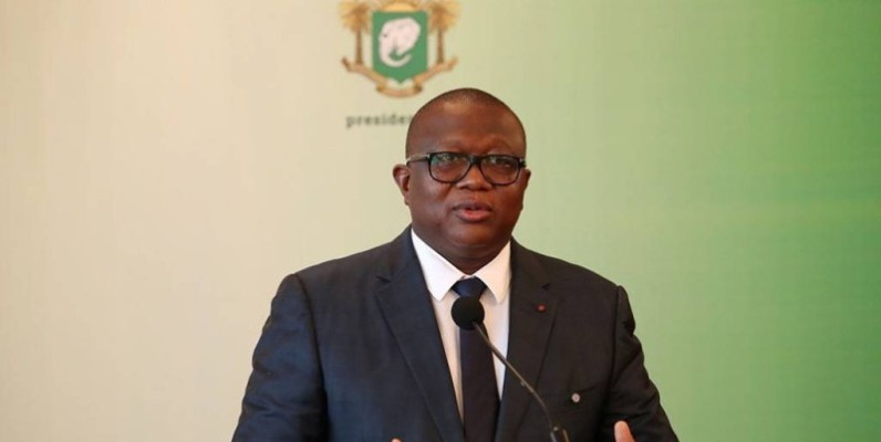 Amadou Coulibaly, ministre de la communication, des médias et de la Francophonie. (DR)