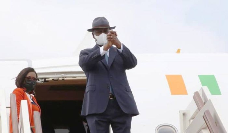 Le Président ivoirien Alassane Ouattara. (DR)